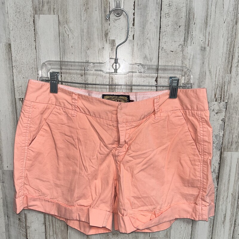 Sz30 Peach Cuff Shorts