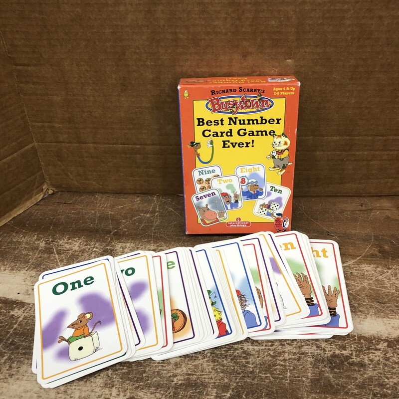 Richard Scarry, Size: Game, Item: Complete