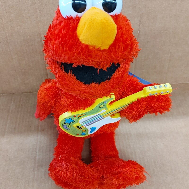 Elmo, Size: Stuffies, Item: Tested