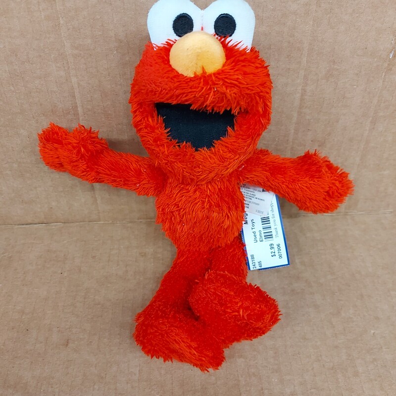 Elmo, Size: Stuffies, Item: Elmo