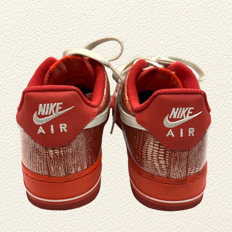 Nike AF-1 Valentin, Red, Size: 8