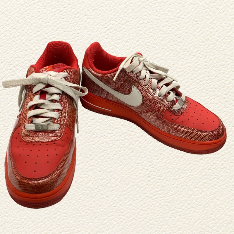 Nike AF-1 Valentin, Red, Size: 8