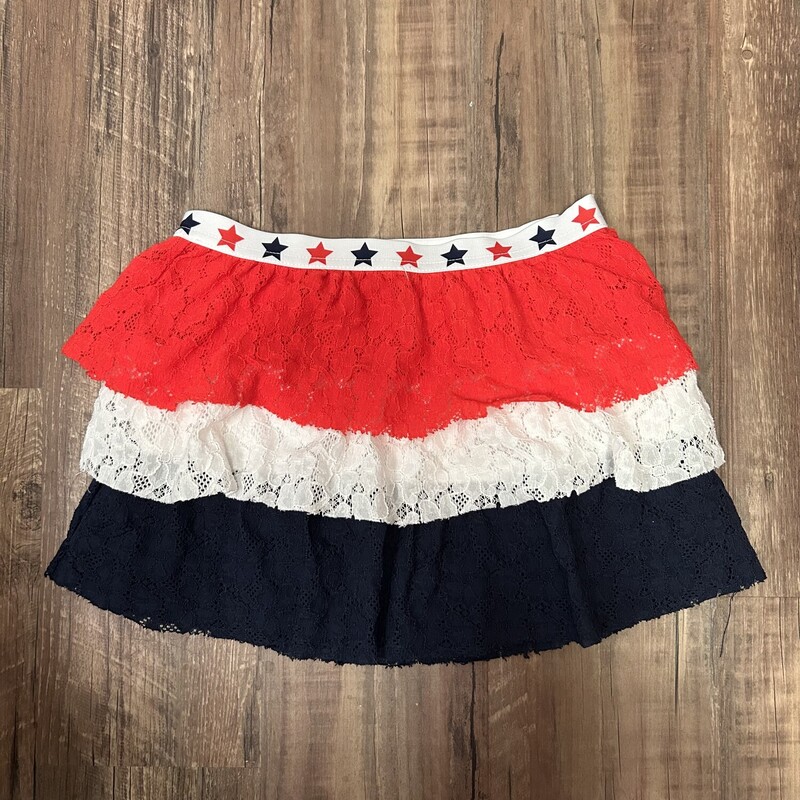 Patriotic Lace Skirt 7/8