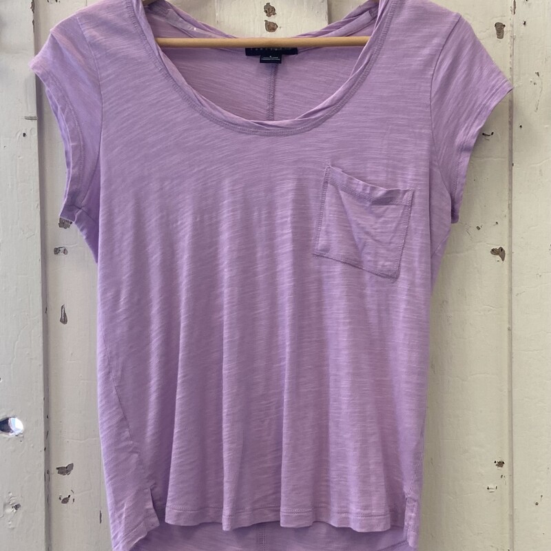 Lilac Scoop Tee