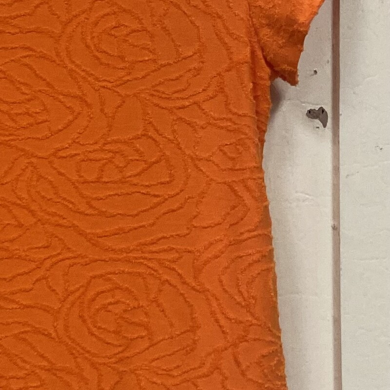 Org Textured Top<br />
Orange<br />
Size: Large