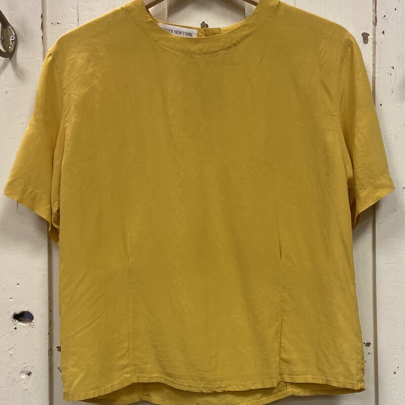 Yllow SS Blouse<br />
Yellow<br />
Size: 8