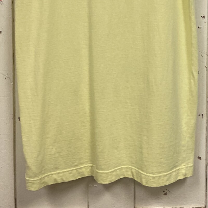 Chartreuse Tee Dress<br />
Chartreu<br />
Size: Small