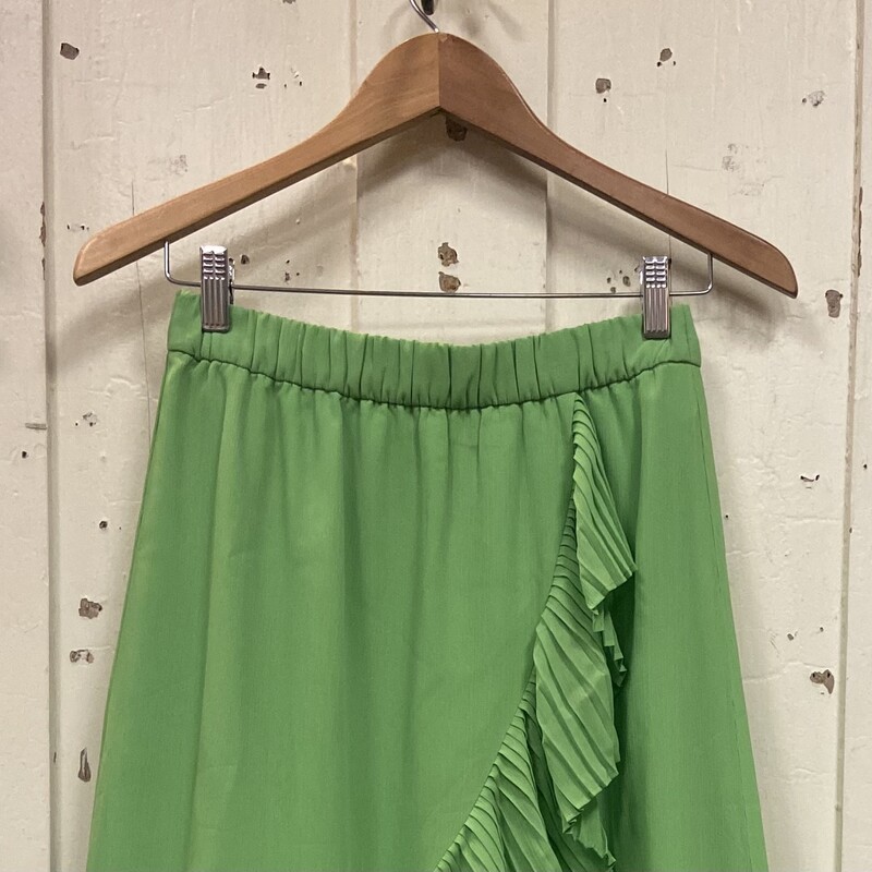 NWT Lime Ruffle Skirt