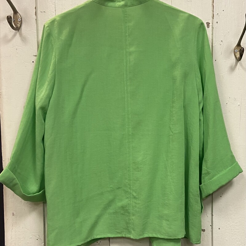 Green Linen Jacket<br />
Green<br />
Size: L R $168