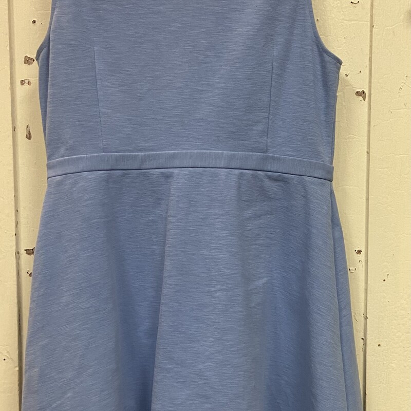 Blue Wrap Slvlss Dress<br />
Blue<br />
Size: Large