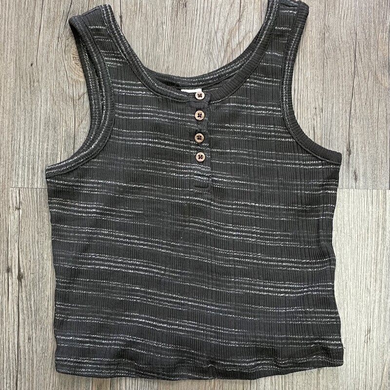 Old Navy Tank Top, Grey, Size: 6-7Y