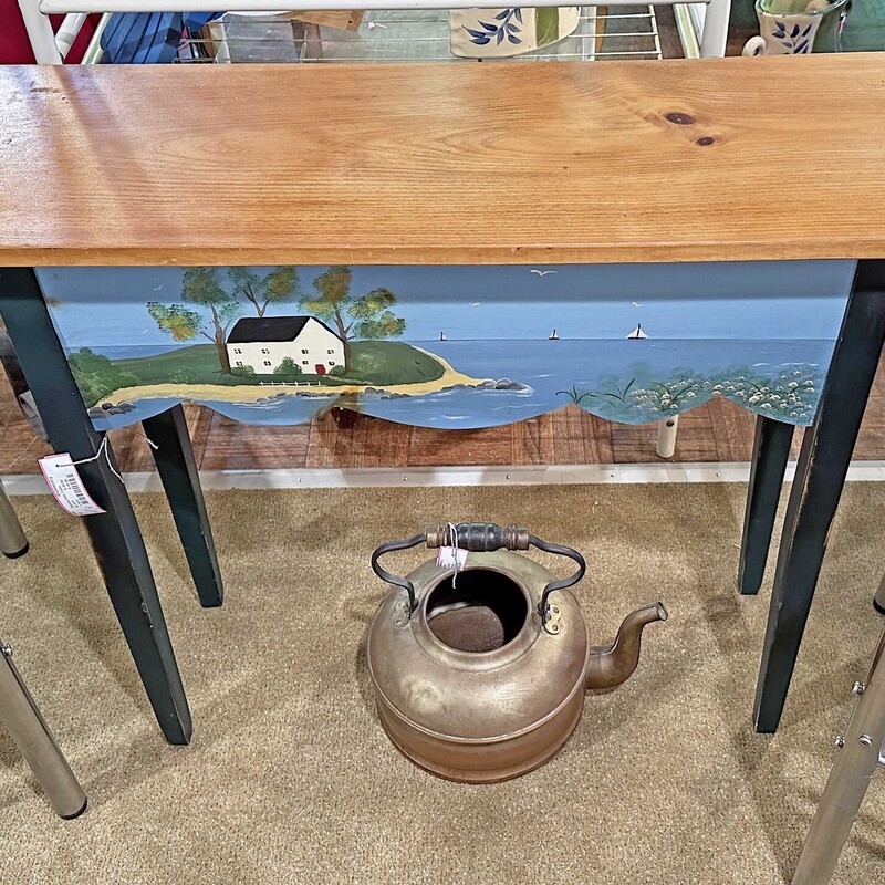 Painted Side Table
36 In Wide x 11 In Deep x 30 In Tall.