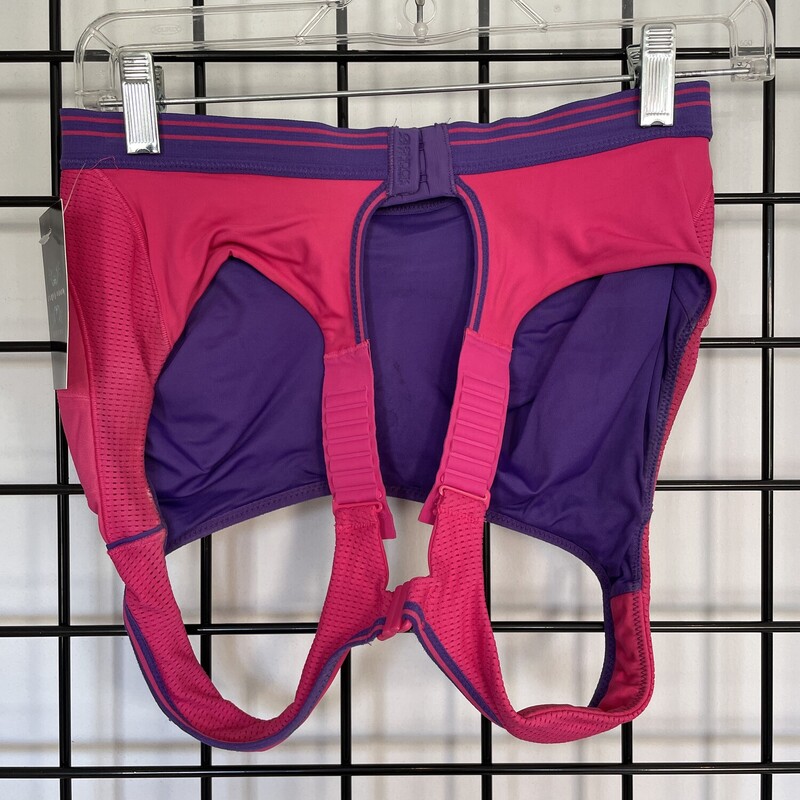 Sports Style, Pnk/pur, Size: 38E<br />
2-Clasp