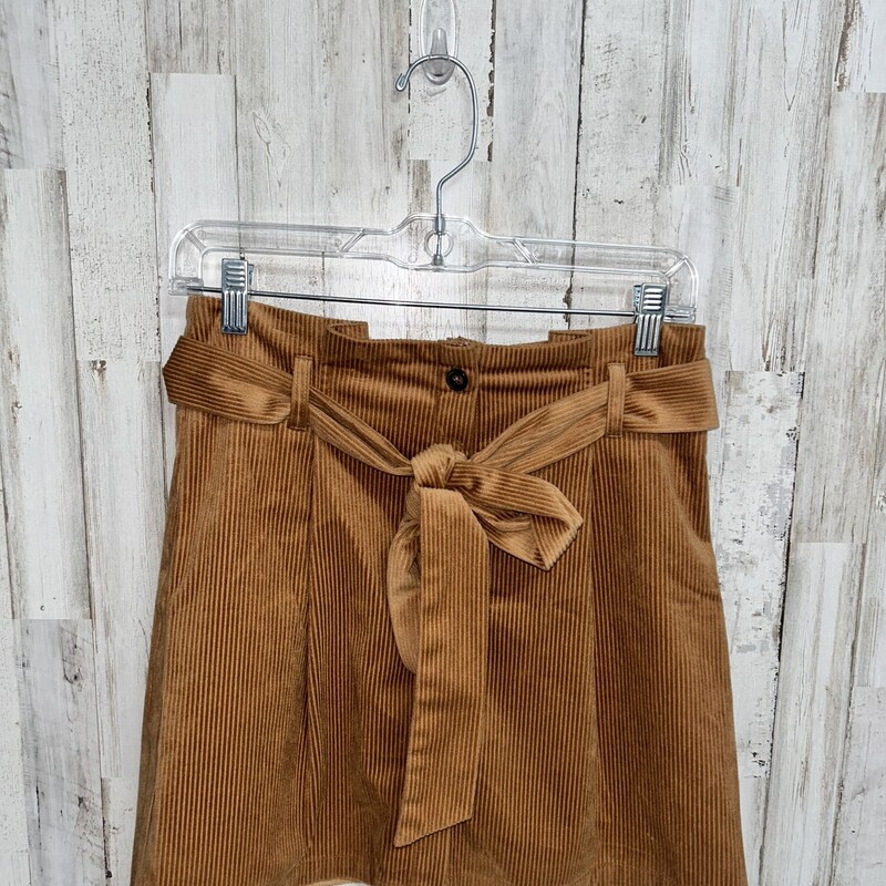 S Tan Corduroy Skirt, Tan, Size: Ladies S