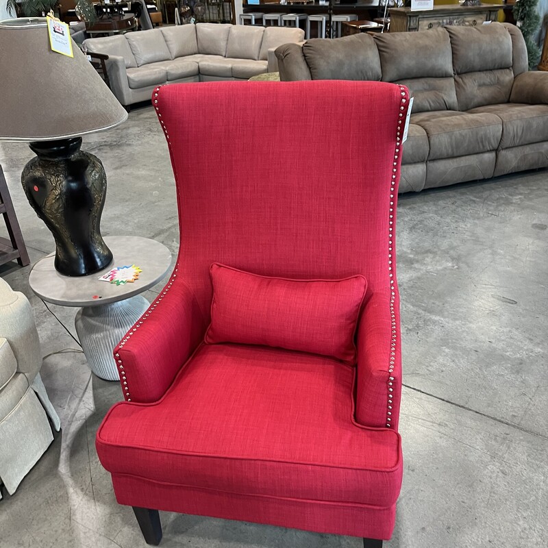 H 1296F3S Chair Red