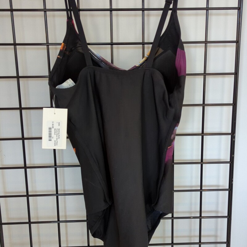 Fanta Sizer One Piece, Blk/Mult, Size: 14
Padded, Wireless