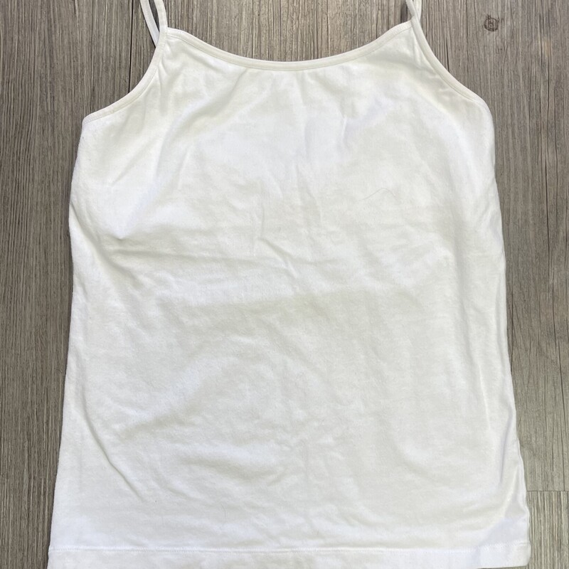 Gap Tank Top, White, Size: 14-16Y