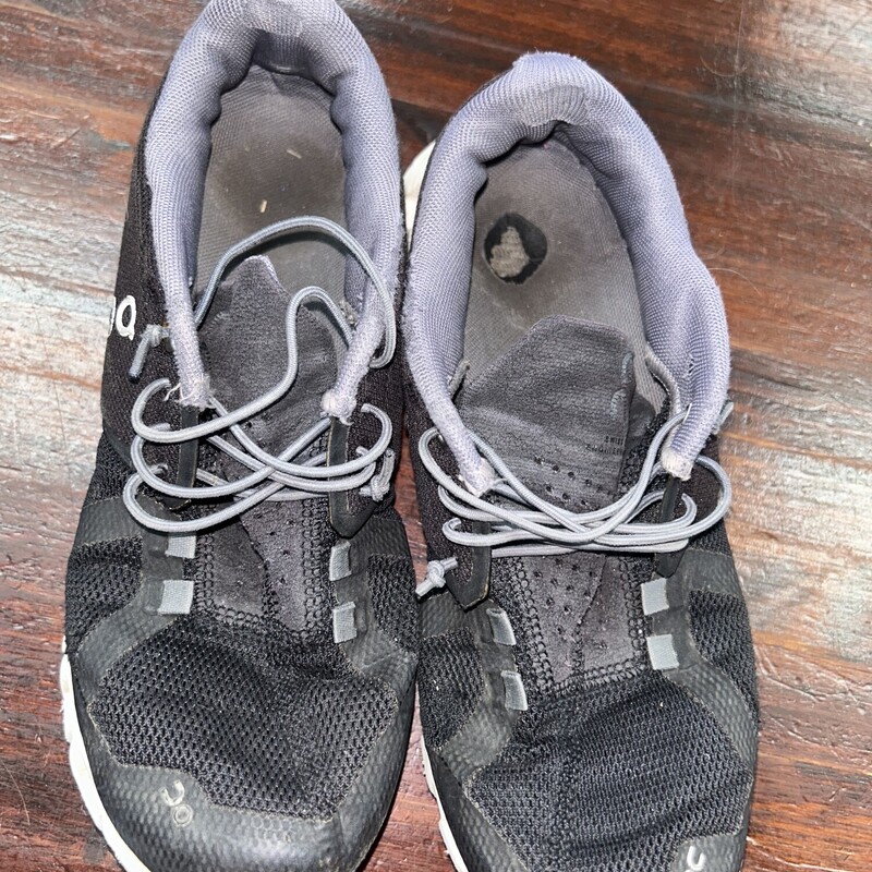 A6 Black/Grey Tennis Shoe, Black, Size: Shoes A6