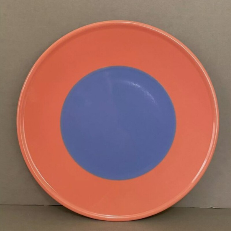 Lindt Stymeist Chop Plate
Orange Blue Ceramic
Size: 14