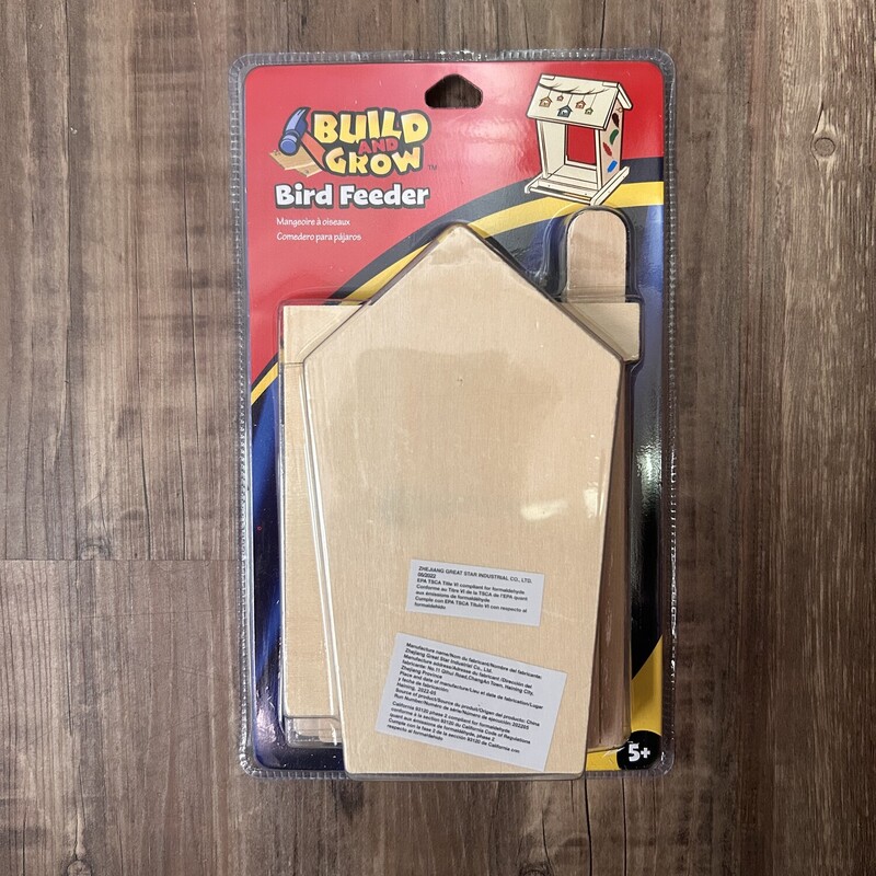 Lowes Build It Bird Feede, Wood, Size: Craft