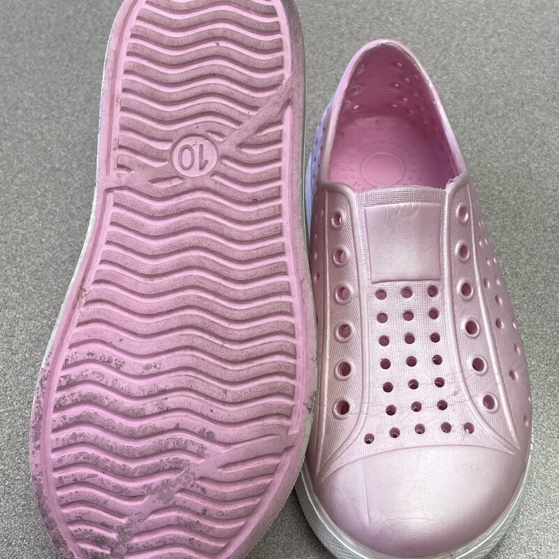 Perforated Water Shoes, Pink, Size: 10T