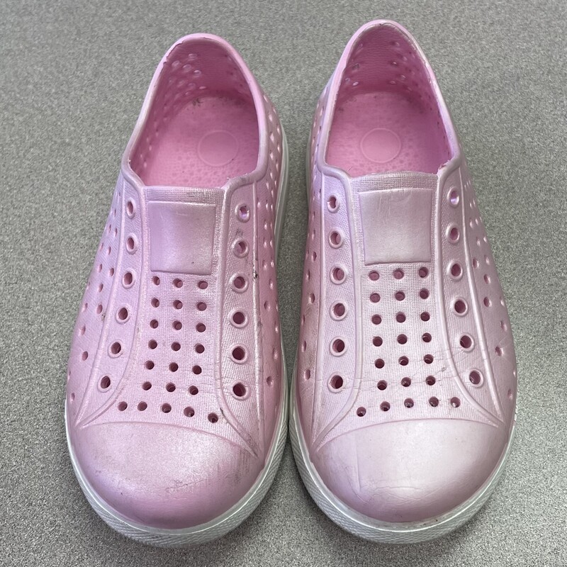 Perforated Water Shoes, Pink, Size: 10T