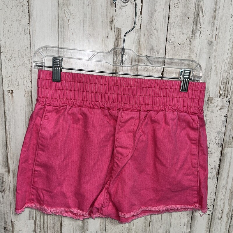 M Pink Fray Pull On Short, Pink, Size: Ladies M
