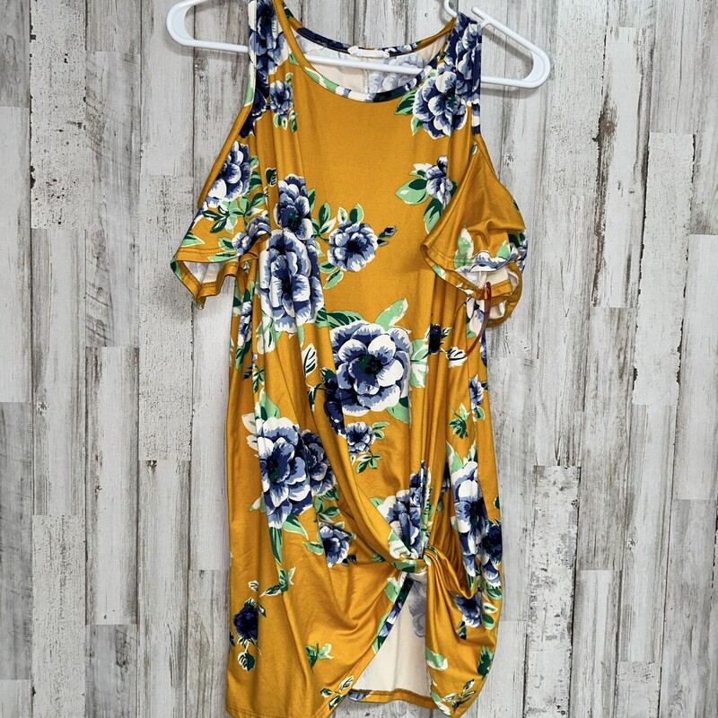 M Yellow Floral Cold Shou