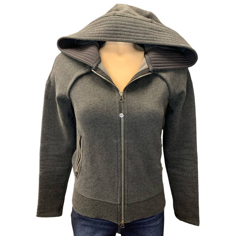 Lululemon Jacket S4, Grey, Size: S