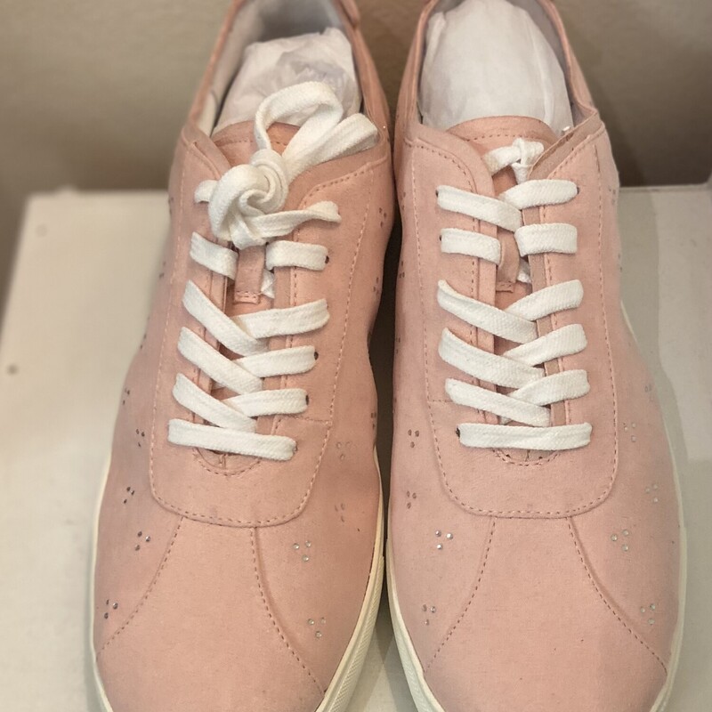 NIB Pink Gem Tie Sneaker
Pink
Size: 12