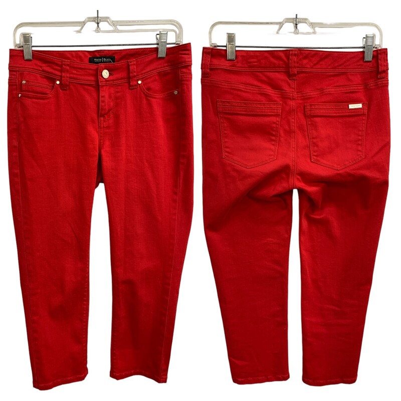 WhiteH BlackM Pants S2, Red, Size: Xs