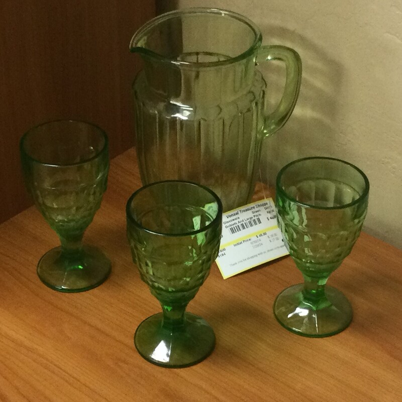Goblets And Large Pitcher