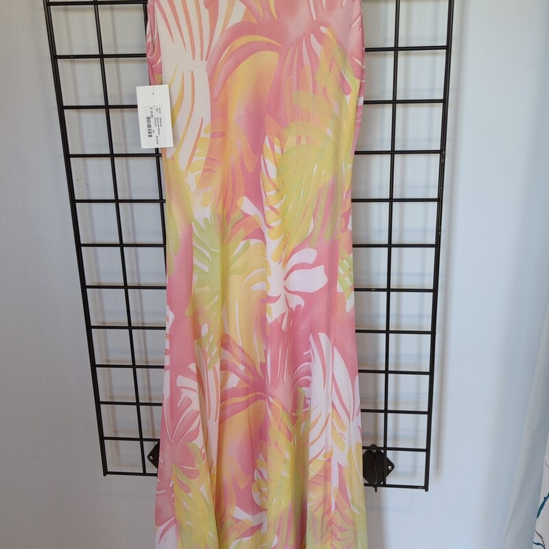 Summer Dress, Pin/yell, Size: M?