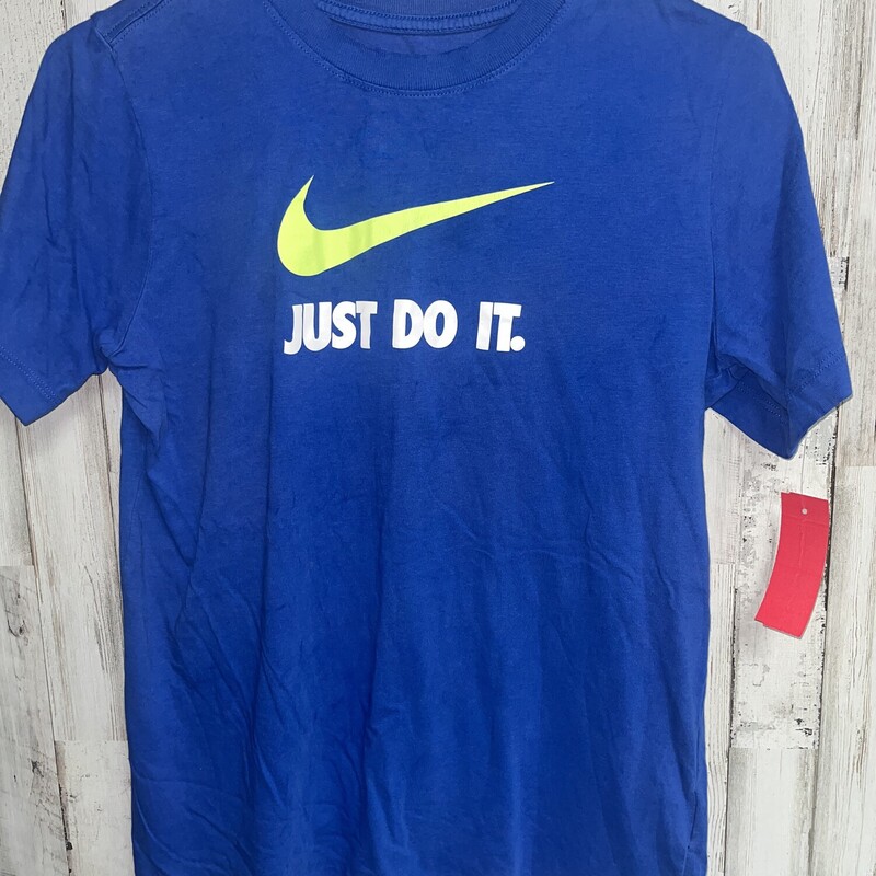 18/20 Blue Just Do It Tee, Blue, Size: Boy 10 Up