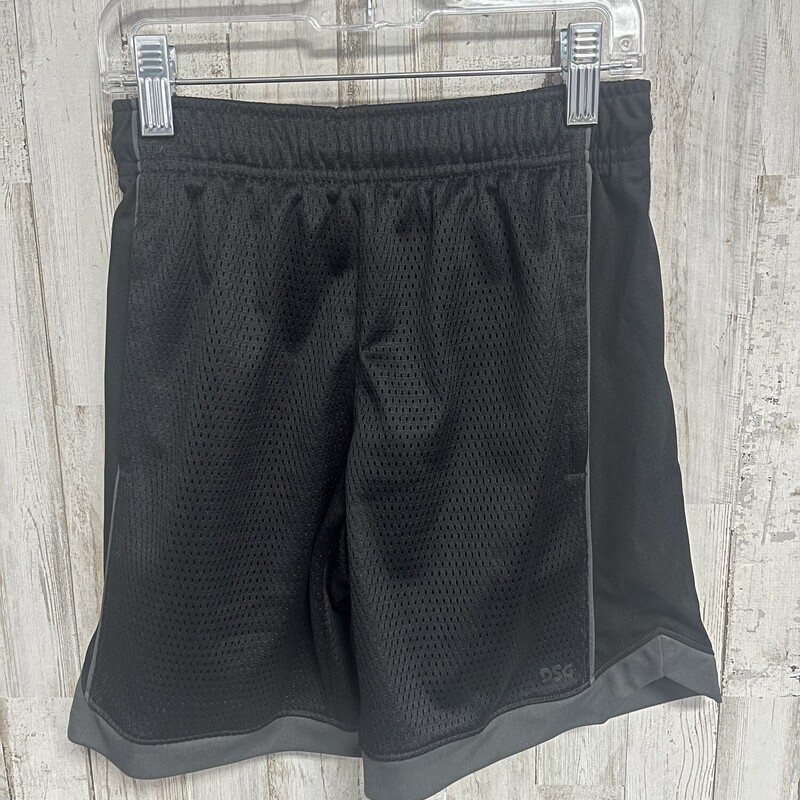 8/9 Black Gym Shorts, Black, Size: Boy 5-8
