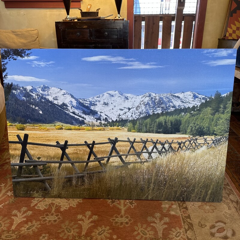 Squaw Valley In The Autumn
By Local Artist, Olof Carmal
 Size: 40 X 25