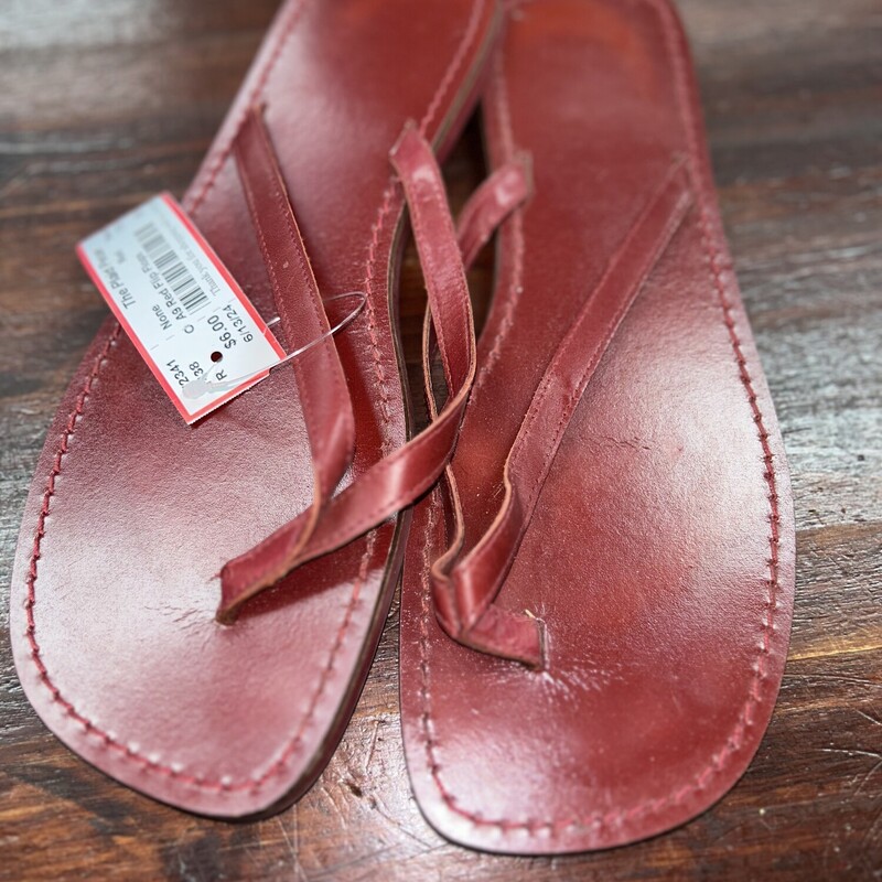 A9 Red Flip Flops, Red, Size: Shoes A9