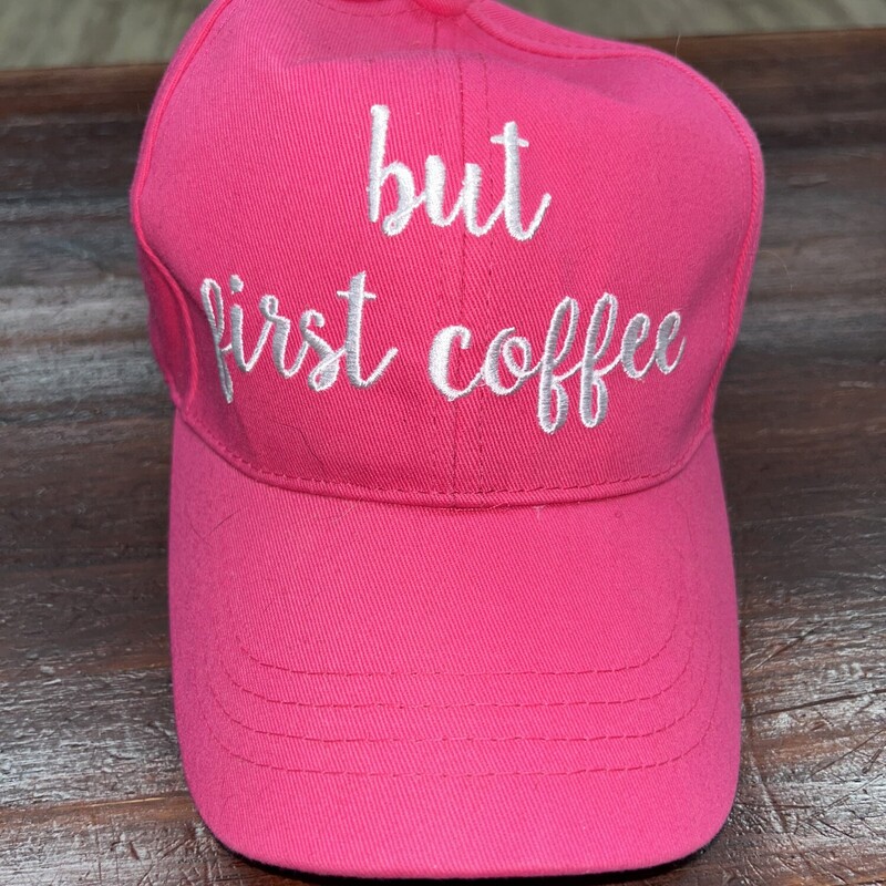 NEW Pink Coffee Hat