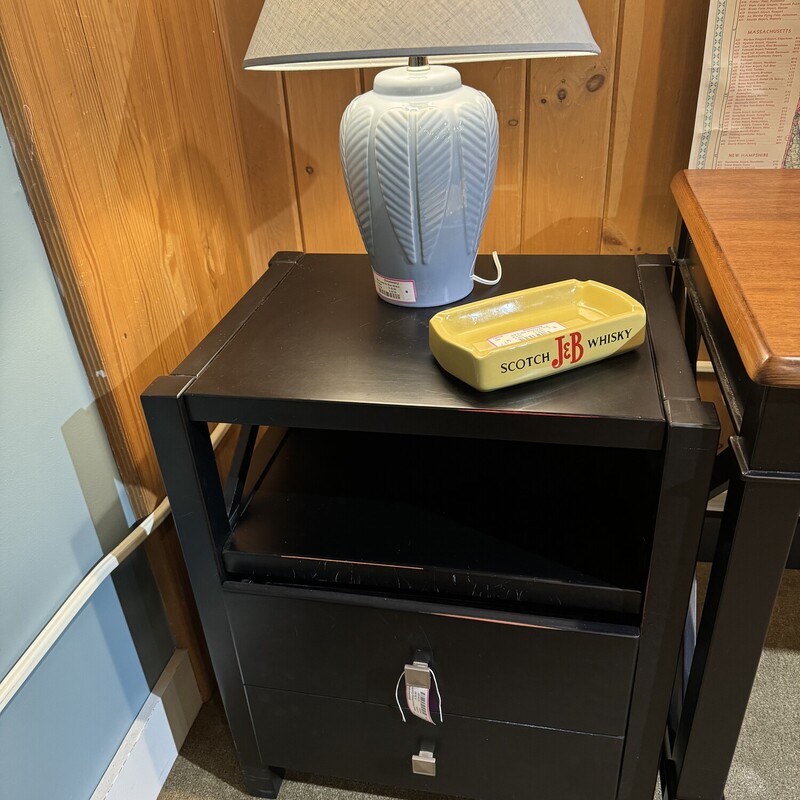 Black Wood Filing Cabinet
One Drawer, Matches the Computer Desk
22 Inches Wide, 17 Inches Deep, 28 Inches High