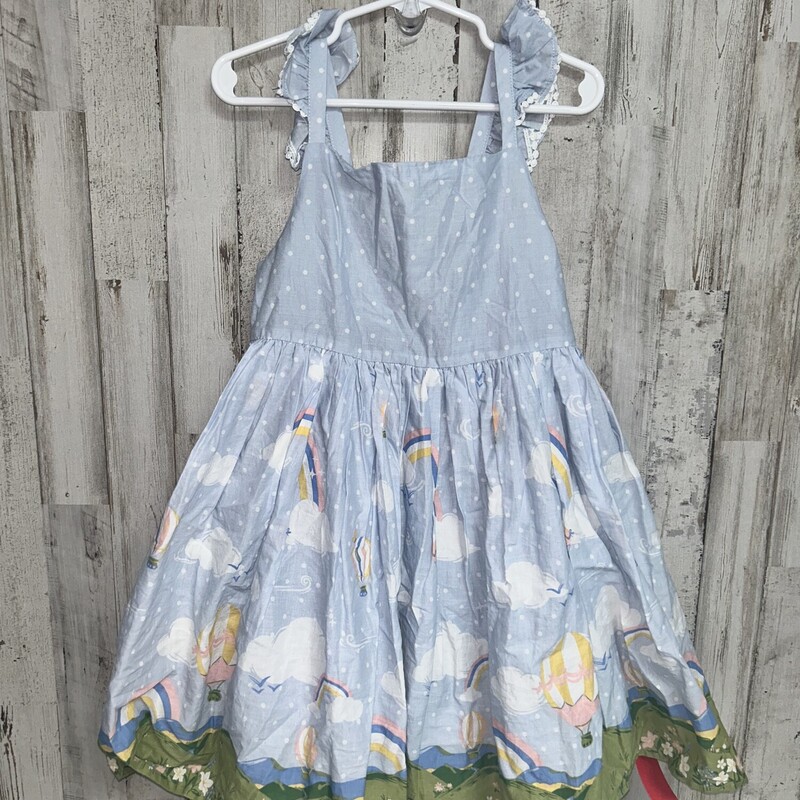 5T Blue Rainbow Dress