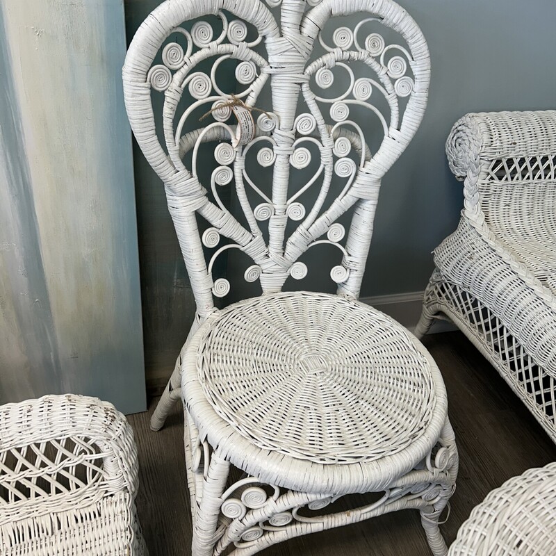 Fiddlehead Wicker Chair