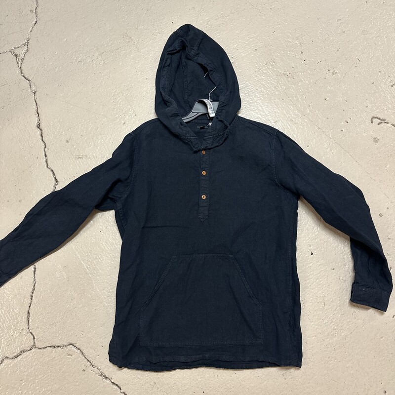 JCrew Baird McNutt Linen Hoodie, DK Navy, Size: Large<br />
All Sales Final. No Returns.<br />
Pick Up In Store<br />
 Or<br />
Have It Shipped<br />
Thank you for shopping with us :-)