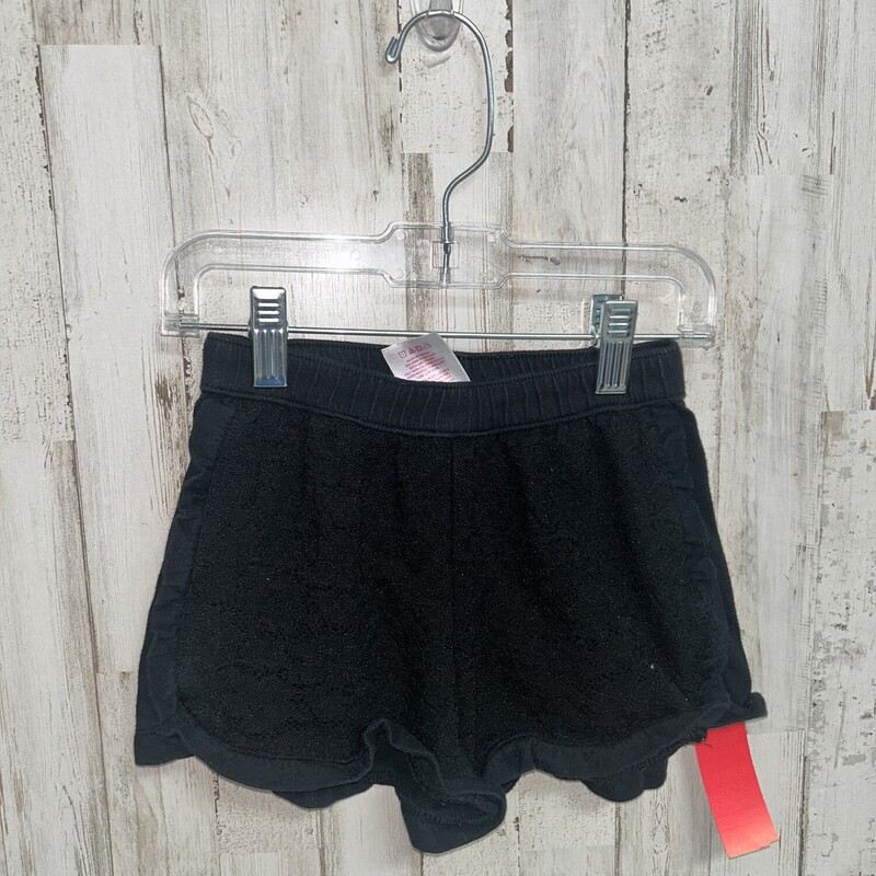 7 Black Lace Shorts