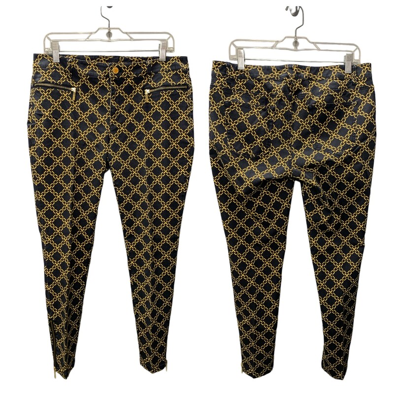 Michael Kors Pants S12, Blk/gold, Size: L