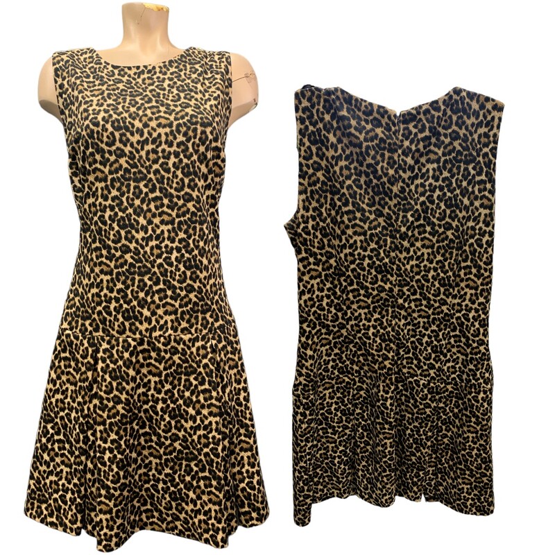 Michael Kors Dress S12, Brwn/blk, Size: L