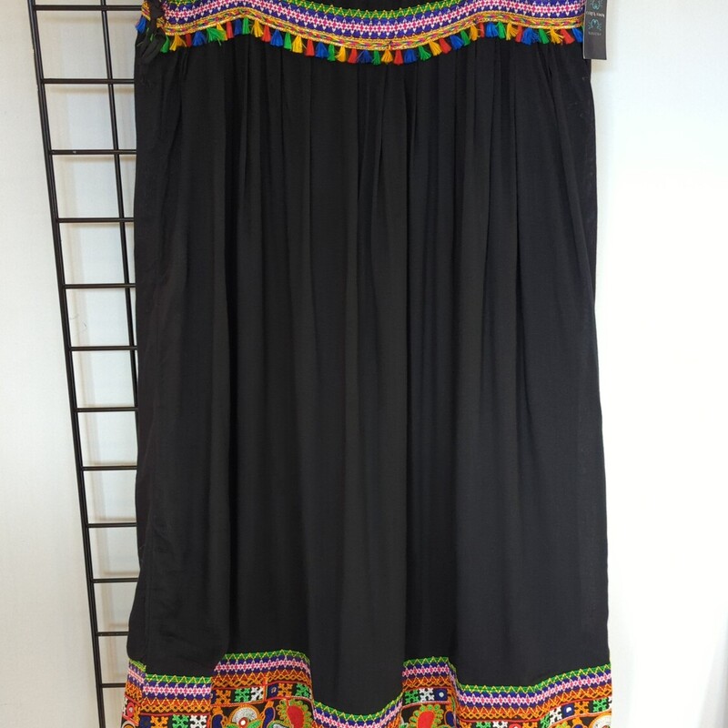 Handmade Skirt, Black, Size: XL