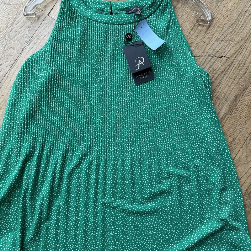 New With Original Tags:  Adrianna Papell Top, Green/Wh, Size: M
All sales are final.
Pick up within 7 days of purchase or have it shipped.