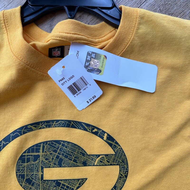 New With Original Tags:  Team Apparel Packers, YLLW/Grn, Size: L<br />
All sales are final.<br />
Pick up from store within 7 days of purchase or have it shipped.