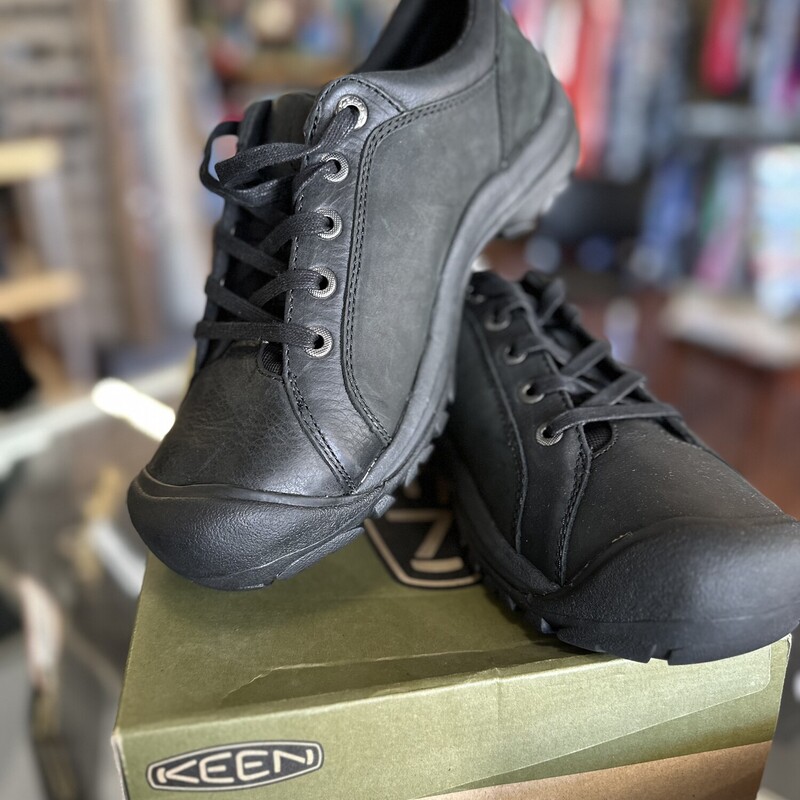 NEW Mens Keen Shoes, Black, Size: 12 $59.99<br />
Original price $110.00
