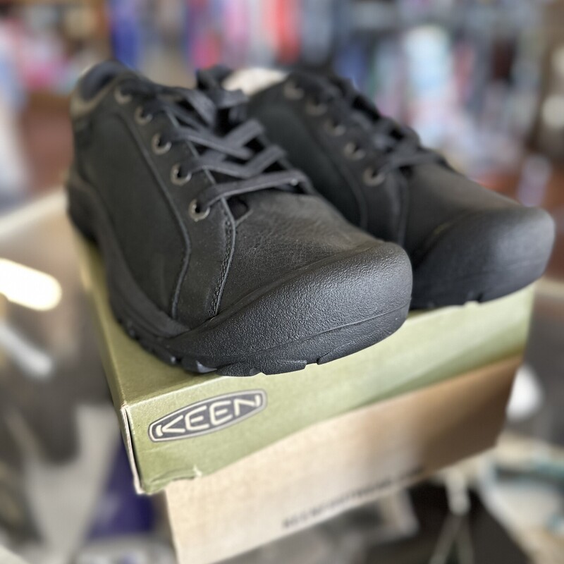 NEW Mens Keen Shoes, Black, Size: 11$59.99<br />
Original price $110.00